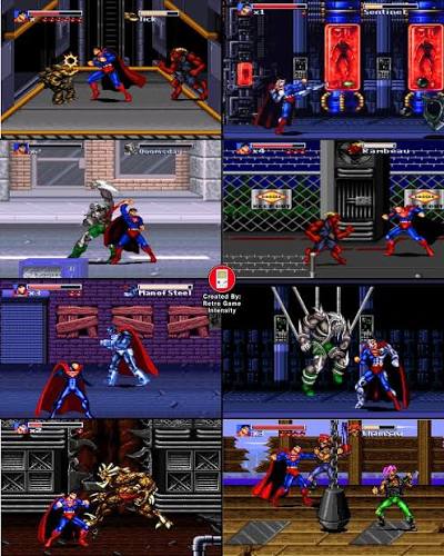 The Death and Return of Superman Sega Genesis Mega Drive Video Game - for just $18.99! 
