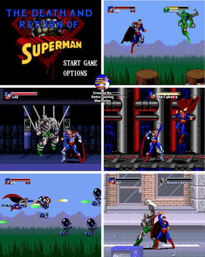 The Death and Return of Superman Sega Genesis Mega Drive Video Game - for just $18.99! 