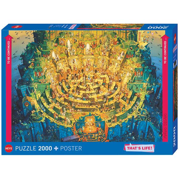 Deep Down That's Life 2000 Piece Jigsaw Puzzle Heye - for just $49.99! 
