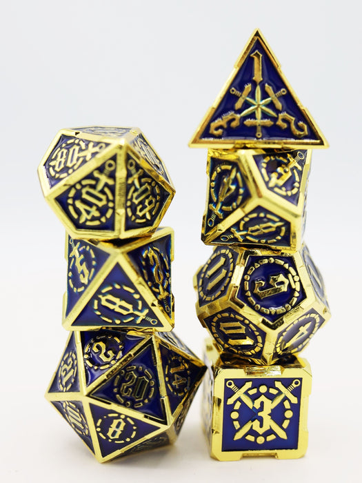 Crossed Swords: Deep Sea Sword - Metal RPG Dice Set - for just $39.99! 