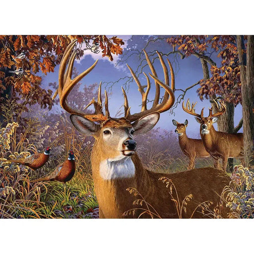 Deer & Pheasant 500 Piece Jigsaw Puzzle Cobble Hill - for just $17.99! 