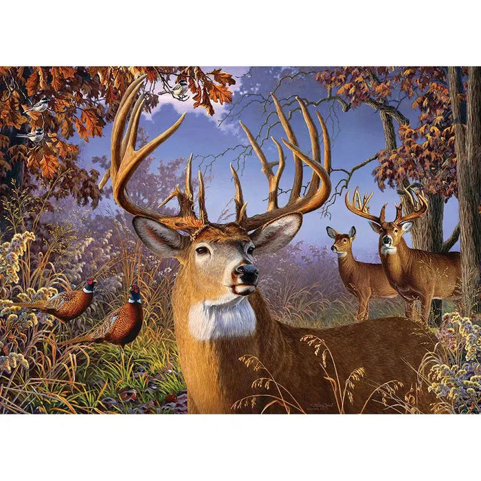 Deer & Pheasant 500 Piece Jigsaw Puzzle Cobble Hill - for just $17.99! 