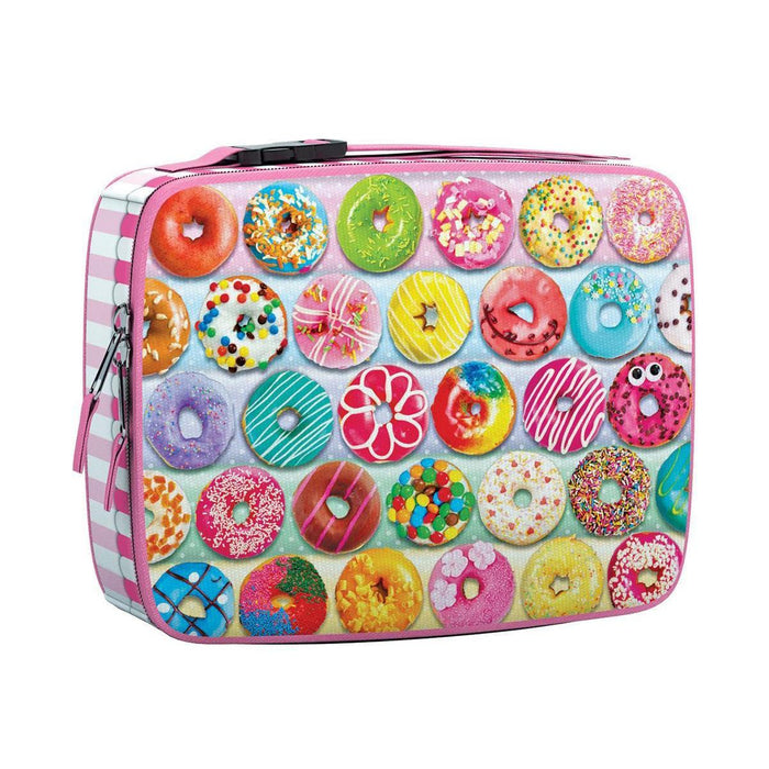 Delightful Donuts Lunch Bag & 100 Piece Jigsaw Puzzle Eurographics - for just $19.99! 