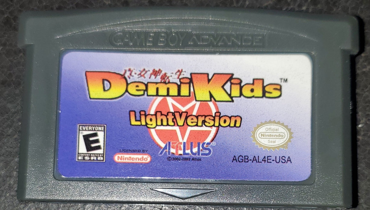 Demi Kids Light Version GBA Video Game Boy Advance Nintendo 2003 - for just $19.99! 
