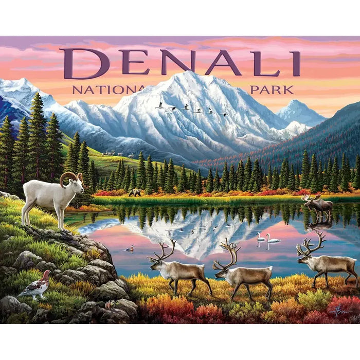 Denali National Park 210 Piece Jigsaw Puzzle Boardwalk - for just $11.99! 