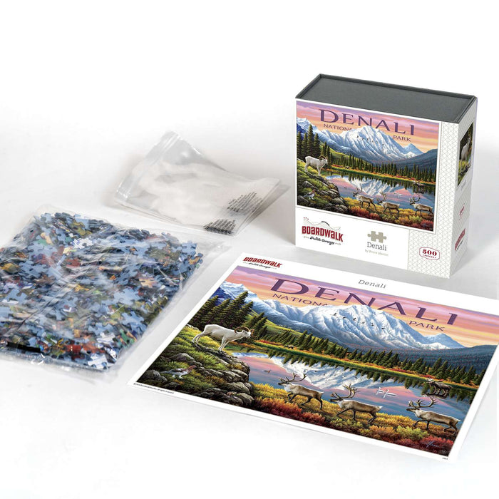 Denali National Park 500 Piece Jigsaw Puzzle Boardwalk - for just $21.99! 