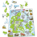 Denmark Map 66 Piece Tray Jigsaw Puzzle Larsen - for just $11.99! 