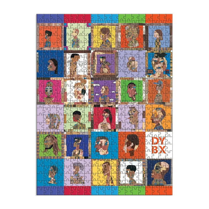 Derrick Adams x DreamYard 500 Piece Double-Sided Jigsaw Puzzle Galison - for just $17.99! 