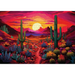 Desert Daze 1000 Piece Jigsaw Puzzle Trippy - for just $19.99! 