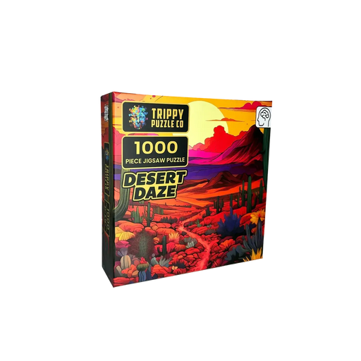 Desert Daze 1000 Piece Jigsaw Puzzle Trippy - for just $19.99! 