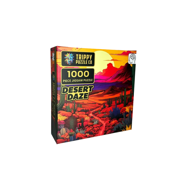 Desert Daze 1000 Piece Jigsaw Puzzle Trippy - for just $19.99! 