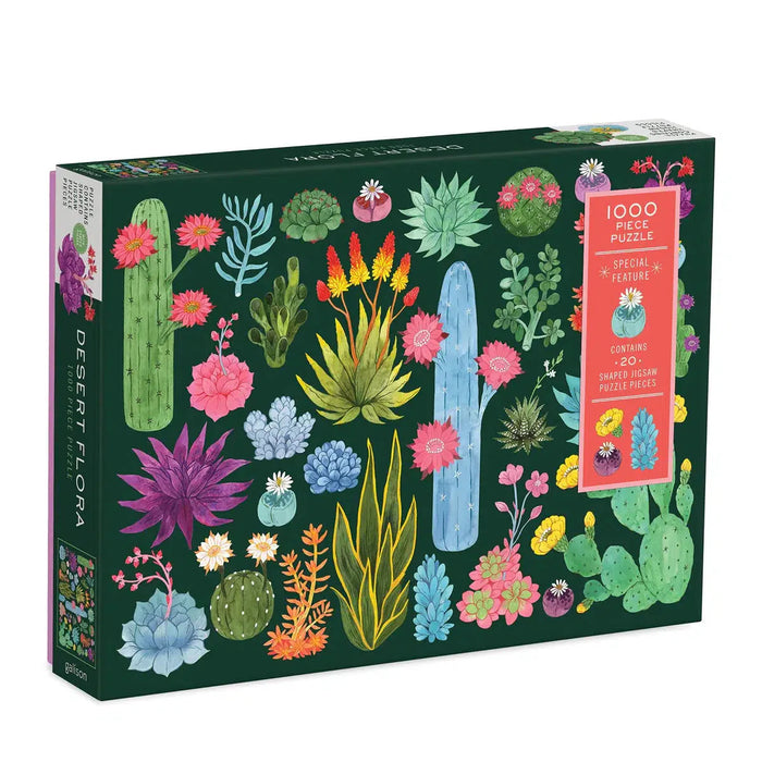 Desert Flora 1000 Piece Jigsaw Puzzle Galison - for just $26.99! 