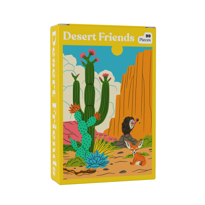 Desert Friends 99 Piece Mini Jigsaw Puzzle Puzzledly - for just $9.99! 