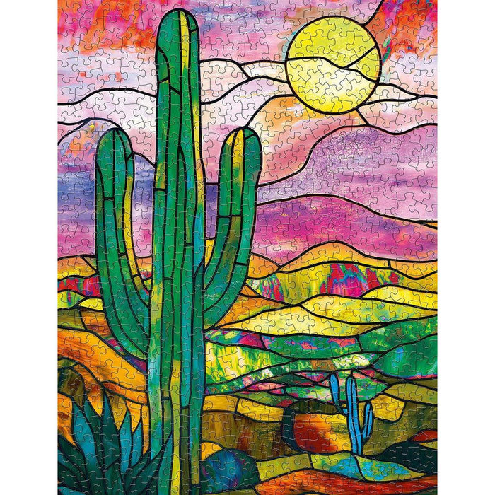 Desert Glow 500 Piece Jigsaw Puzzle Springbok - for just $17.99! 