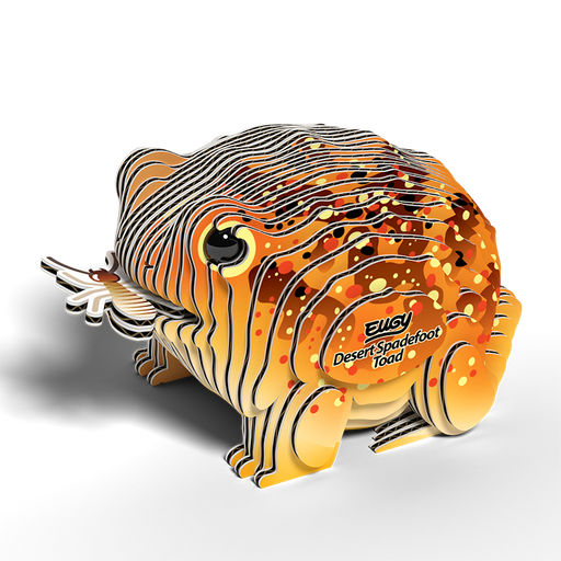 Desert Spadefoot Toad 3D Cardboard Model Kit Eugy - for just $11.99! 