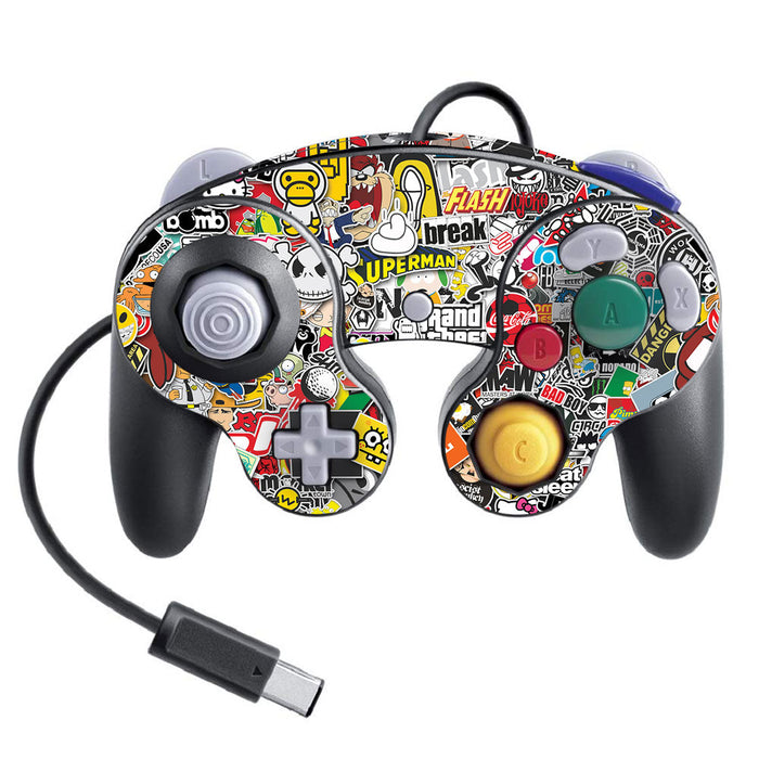 Nintendo Game Cube Controller Super Smash Bros Designer Series Skins - for just $14! 