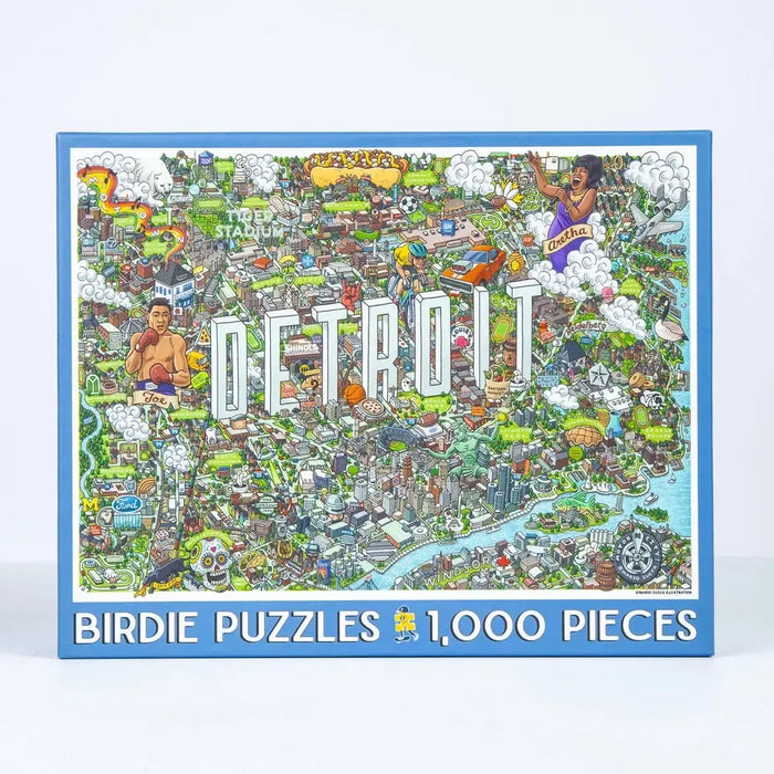 Detroit 1000 Piece Jigsaw Puzzle Birdie - for just $32.99! 