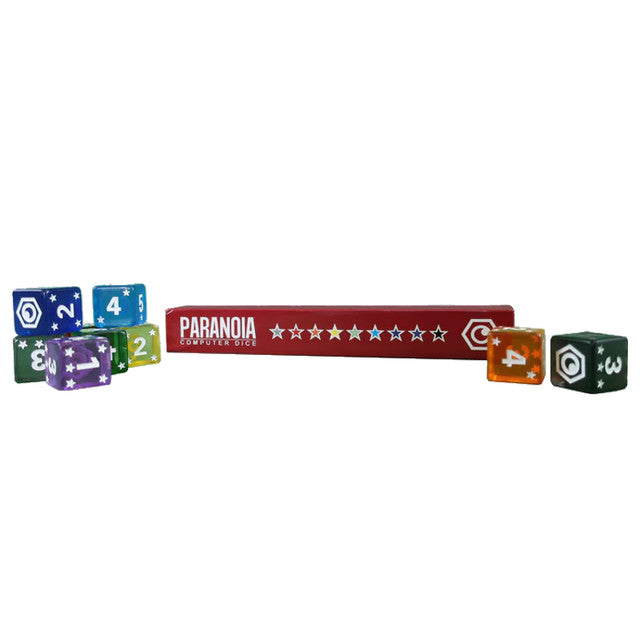 Paranoia: Computer Dice (8) - for just $24.99! 