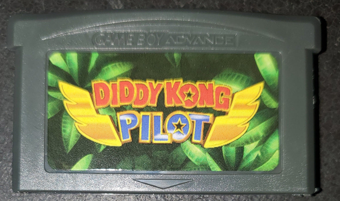 Diddy Kong Pilot GBA Video Game Cartridge Game Boy Advance Nintendo - for just $11.50! 