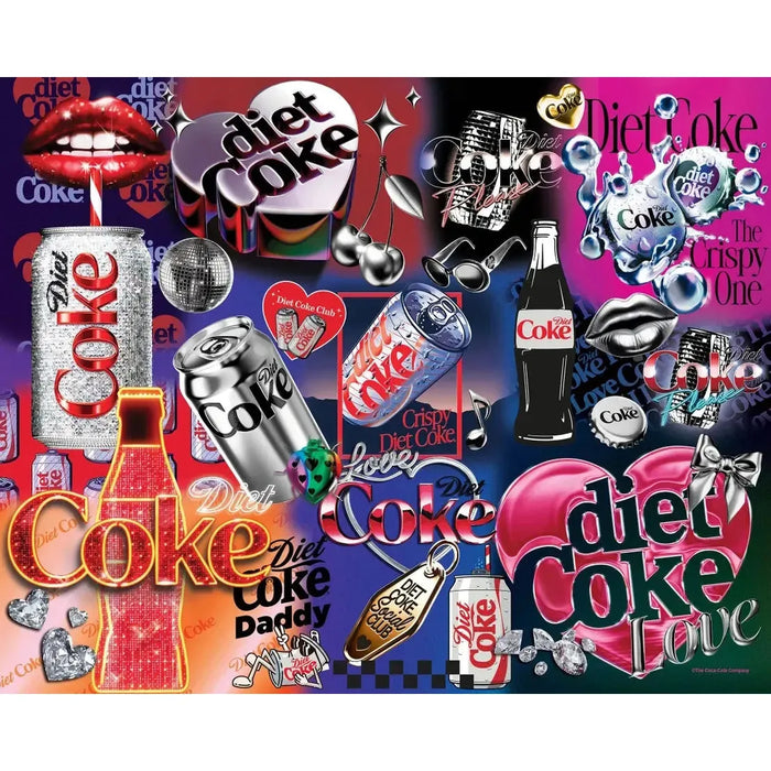 Diet Coke Bling 1000 Piece Jigsaw Puzzle Springbok - for just $19.99! 