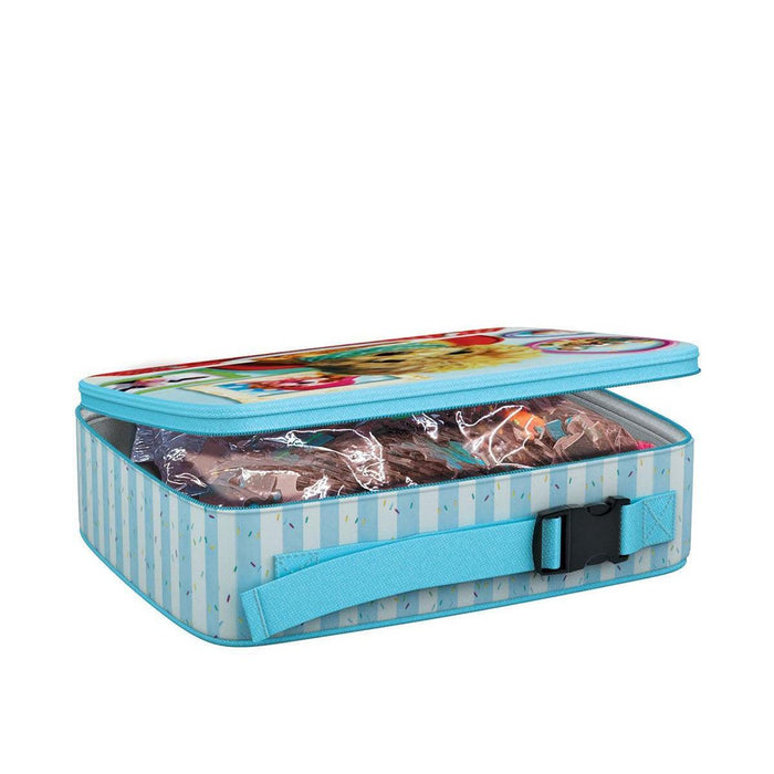 Dinner Time Lunch Bag & 100 Piece Jigsaw Puzzle Eurographics - for just $19.99! 