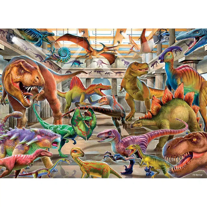 Dino Museum 1000 Piece Jigsaw Puzzle Cobble Hill - for just $19.99! 