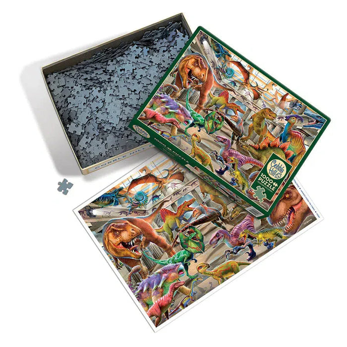 Dino Museum 1000 Piece Jigsaw Puzzle Cobble Hill - for just $19.99! 