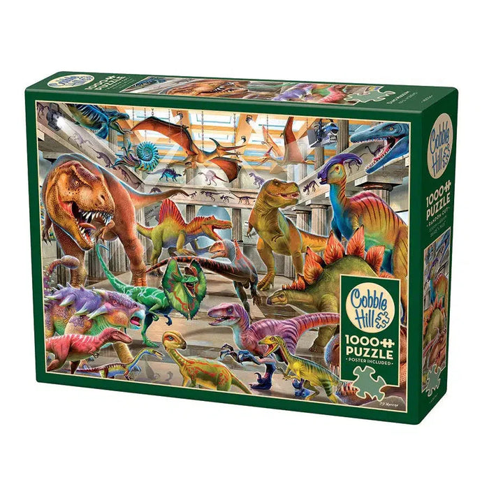 Dino Museum 1000 Piece Jigsaw Puzzle Cobble Hill - for just $19.99! 