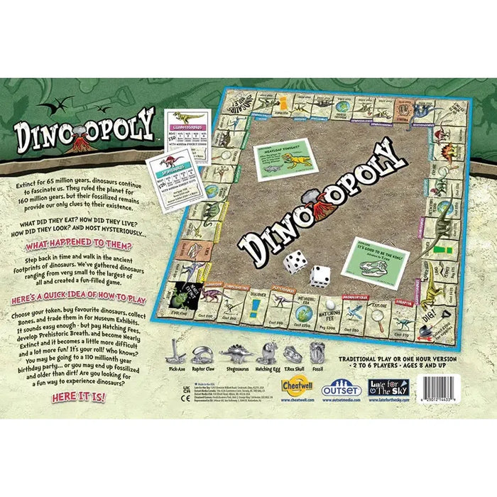 Dino-Opoly Board Game Outset - for just $29.99! 
