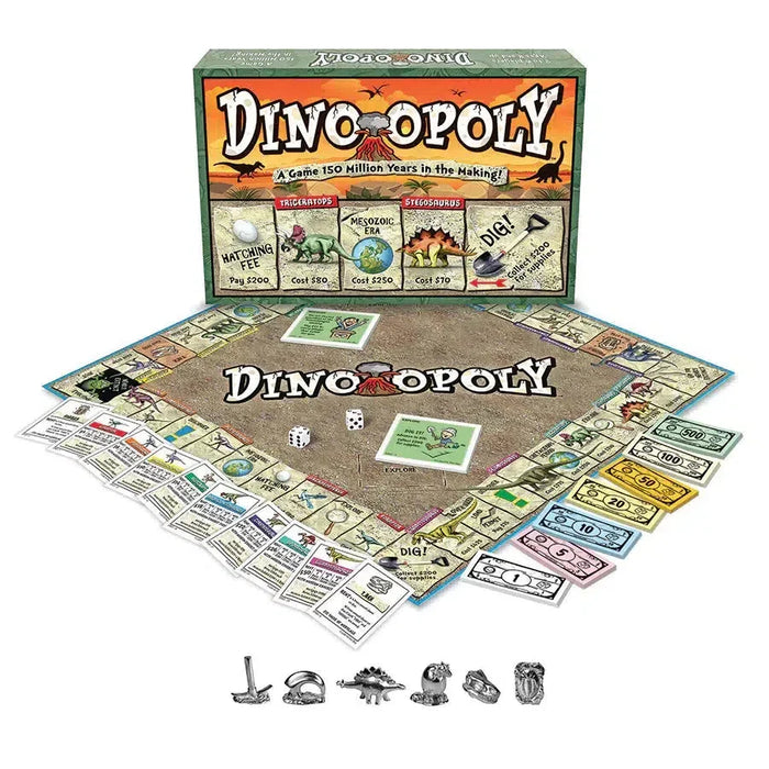 Dino-Opoly Board Game Outset - for just $29.99! 