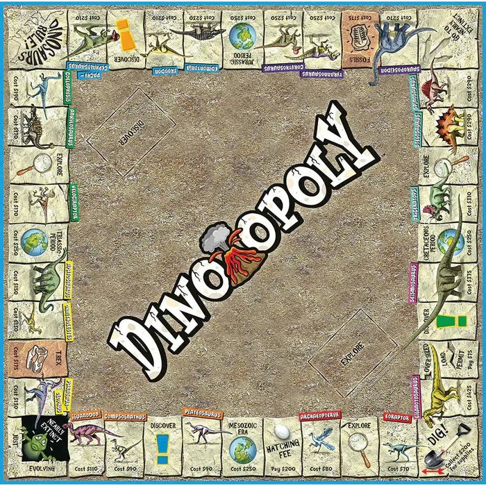 Dino-Opoly Board Game Outset - for just $29.99! 