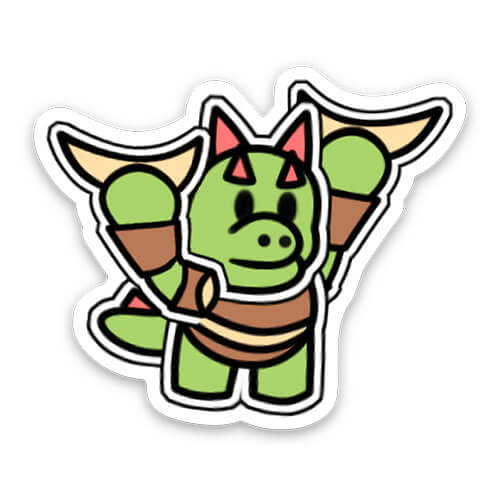 Dino-Rang (Sticker) - for just $2! 