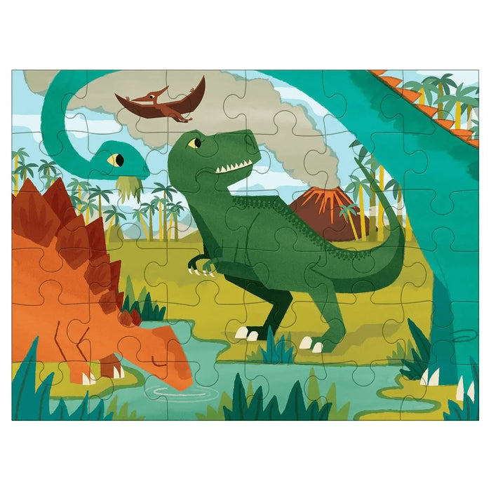 Dinosaur Park 36 Piece Mini Jigsaw Puzzle Mudpuppy - for just $9.99! 