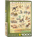 Dinosaurs 1000 Piece Jigsaw Puzzle Eurographics - for just $19.99! 