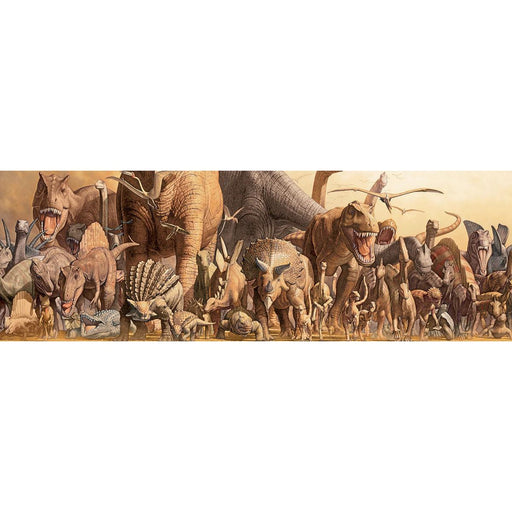 Dinosaurs 1000 Piece Panoramic Jigsaw Puzzle Eurographics - for just $19.99! 