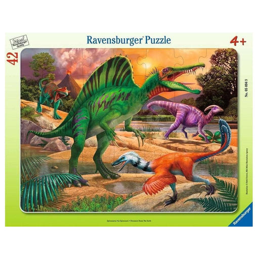 Dinosaurs 42 Piece Tray Jigsaw Puzzle Ravensburger - for just $7.99! 