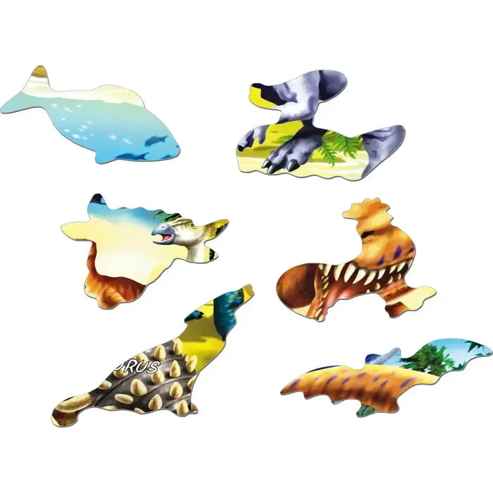 Dinosaurs from the Cretaceous Period 57 Piece Tray Jigsaw Puzzle Larsen - for just $11.99! 