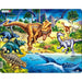 Dinosaurs from the Cretaceous Period 57 Piece Tray Jigsaw Puzzle Larsen - for just $11.99! 