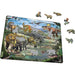 Dinosaurs of the Cretaceous Period 65 Piece Tray Jigsaw Puzzle Larsen - for just $11.99! 