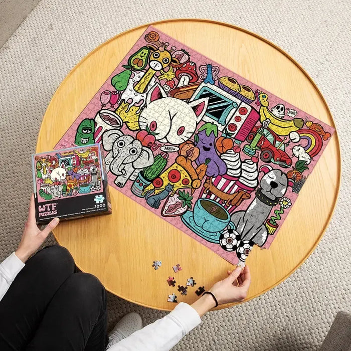 Dirty Doodles 1000 Piece Jigsaw Puzzle WTF - for just $24.99! 