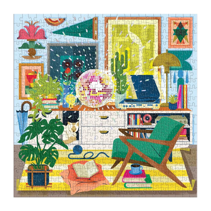 Disco Life 500 Piece Jigsaw Puzzle Galison - for just $17.99! 