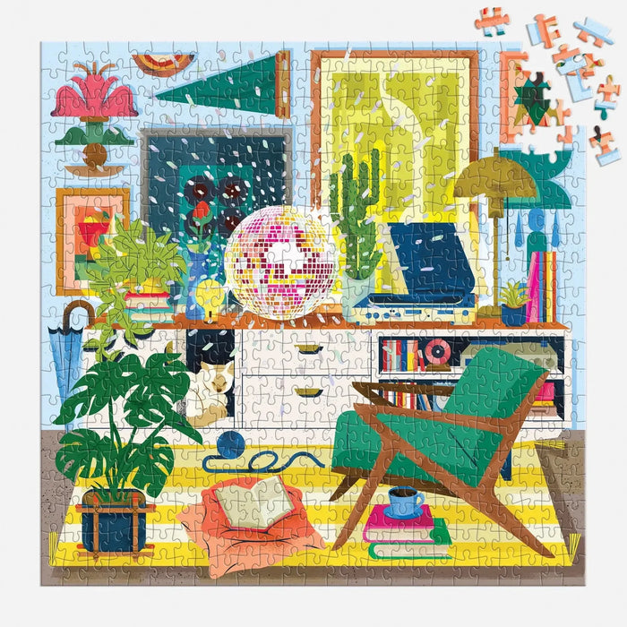 Disco Life 500 Piece Jigsaw Puzzle Galison - for just $17.99! 