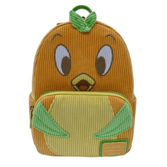 Loungefly Disney Parks Florida Orange Bird Mini Backpack Corduroy Bag - for just $70! 