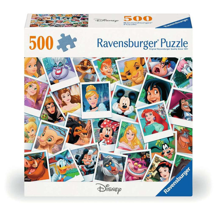 Disney Portraits 500 Piece Jigsaw Puzzle Ravensburger - for just $19.99! 