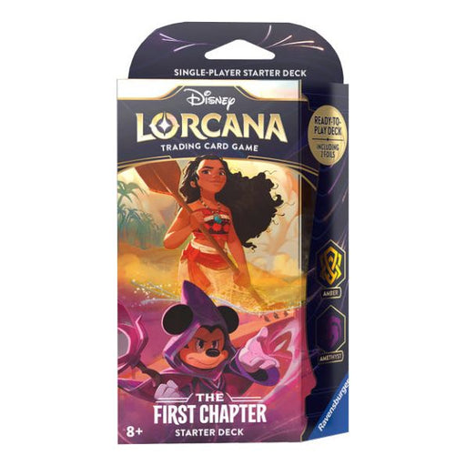 Disney Lorcana: The First Chapter Starter - Moana and Mickey (Amber/Amethyst deck) - Premium CCG - Just $19.99! Shop now at Retro Gaming of Denver