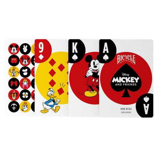 Disney Mickey and Friends Playing Cards by Bicycle - for just $7.99! 