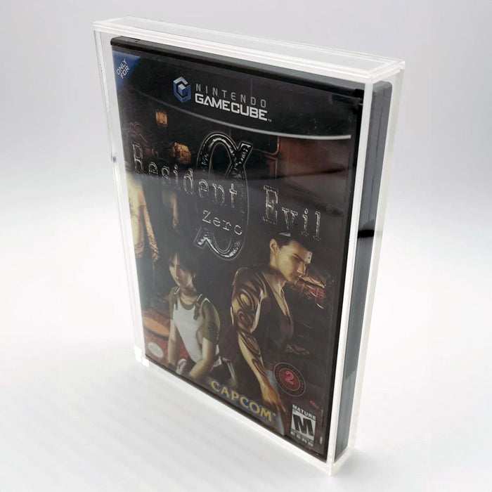 Acrylic Case for Nintendo GameCube Standard Video Game Cases, 4mm thick, UV Resistant & Magnetic Slide Bottom - Just $24.99! Shop now at Retro Gaming of Denver