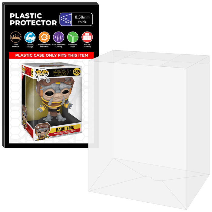 Pop Protector for 10 inch Babu Frik #435 Jumbo Funko Pop - Just $16.99! Shop now at Retro Gaming of Denver