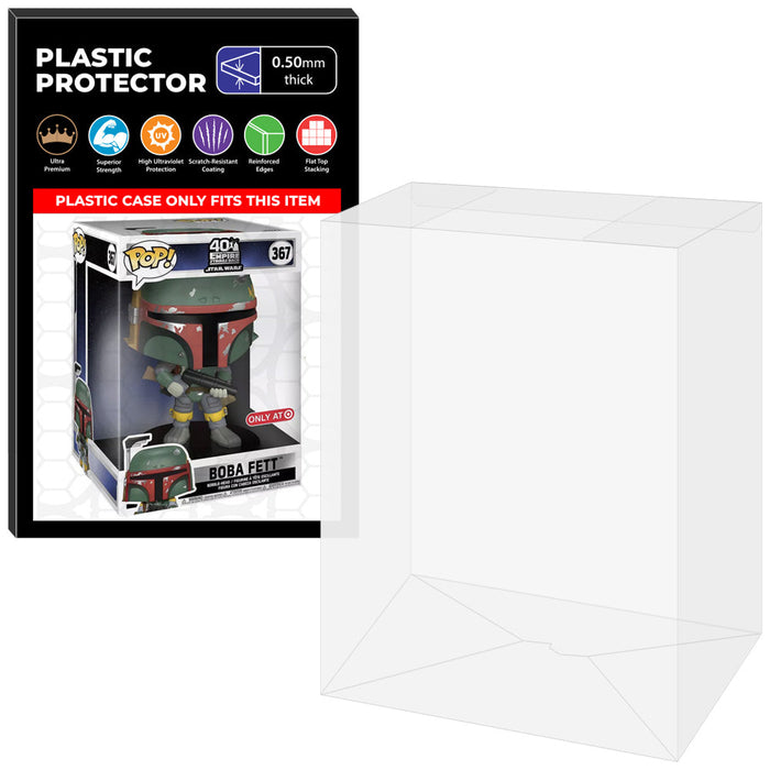 Pop Protector for 10 inch Boba Fett #367 Jumbo Funko Pop - Just $16.99! Shop now at Retro Gaming of Denver