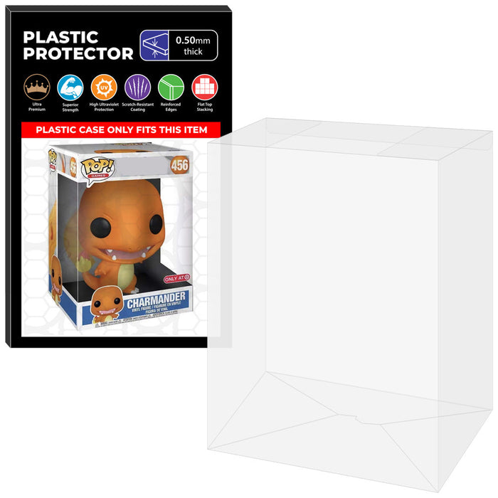 Pop Protector for 10 inch Charmander #456 Jumbo Funko Pop - Just $16.99! Shop now at Retro Gaming of Denver